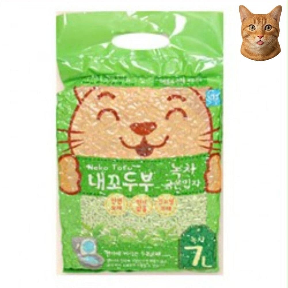 고양이 두부모래 녹차 7L 고양이배변 캣화장실 고양이변기 고양이모래