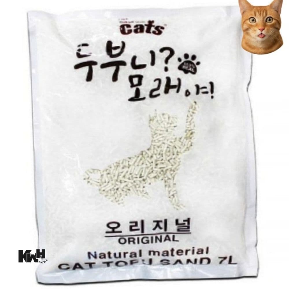 고양이 두부모래 오리지널 7L 두부모래오리지널 반려묘모래 고양이배변모래 고양이변기모래