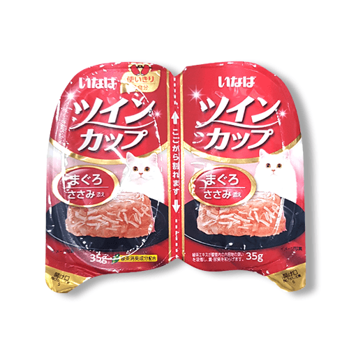 이나바 IMC-211 트윈컵 참치 닭가슴살 35gx2p