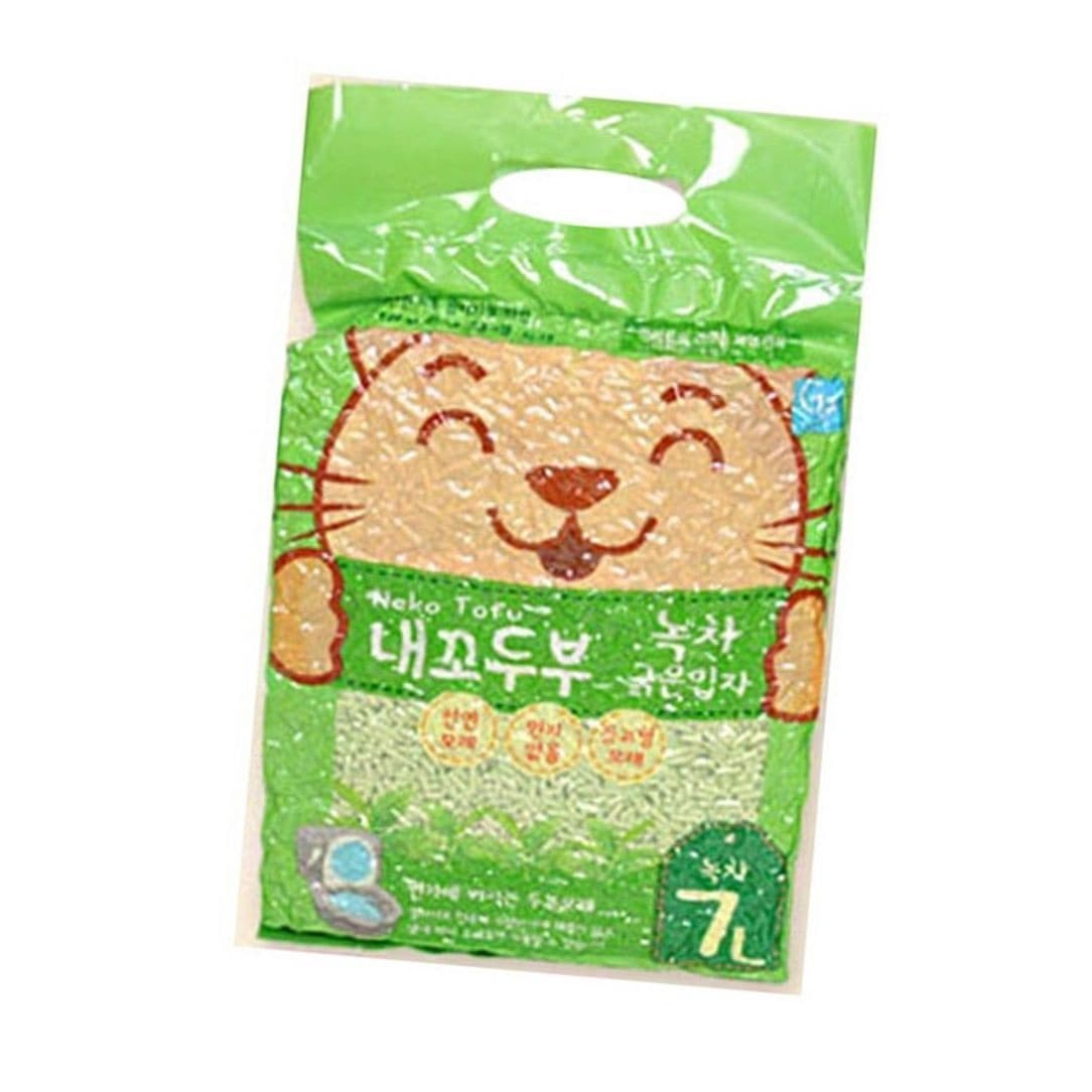 [GE가은스토어] 내꼬두부 모래  녹차 7L 고양이모래 고양이펠렛 고양이청소