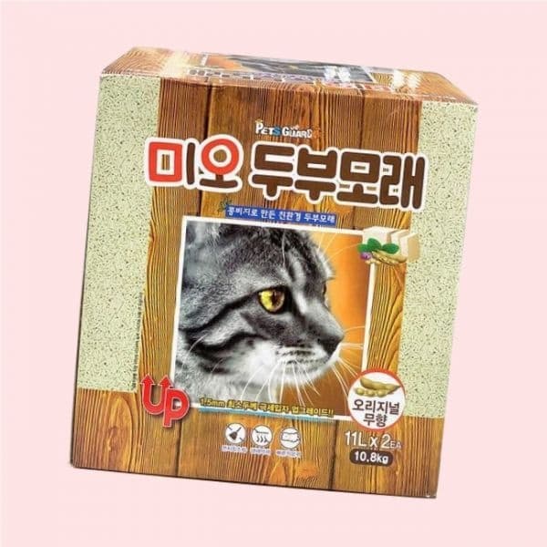 코스트코 미오 고양이 두부모래 무향 11Lx2(5.4kgx2)대용량 고양이모래 4422402