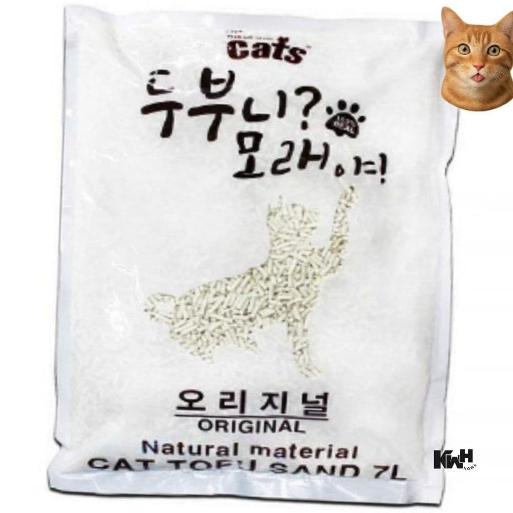 고양이 두부모래 오리지널 7L 고양이배변모래 반려묘모래 고양이화장실모래 고양이모래두부
