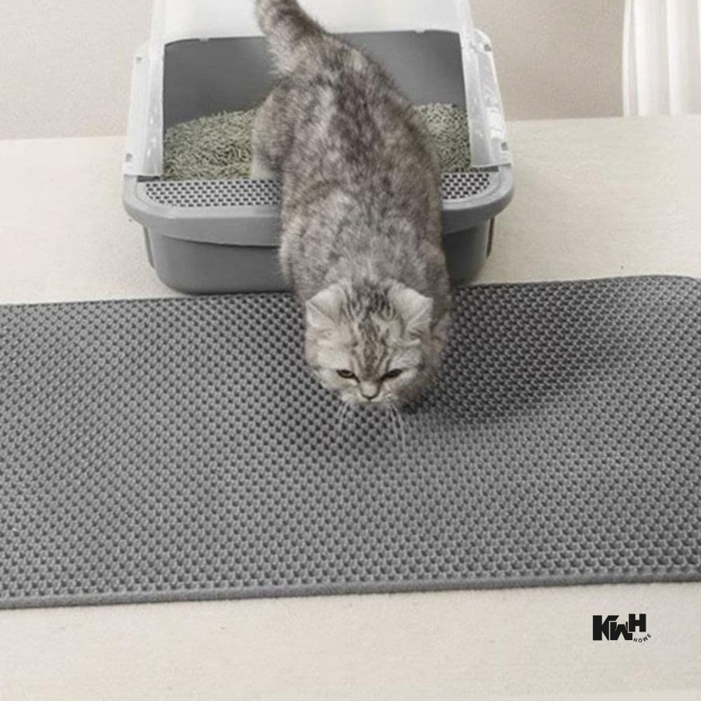 고양이 화장실 발판 40X50CM 고양이화장실발판 모래방지매트 고양이모래매트 고양이발매트