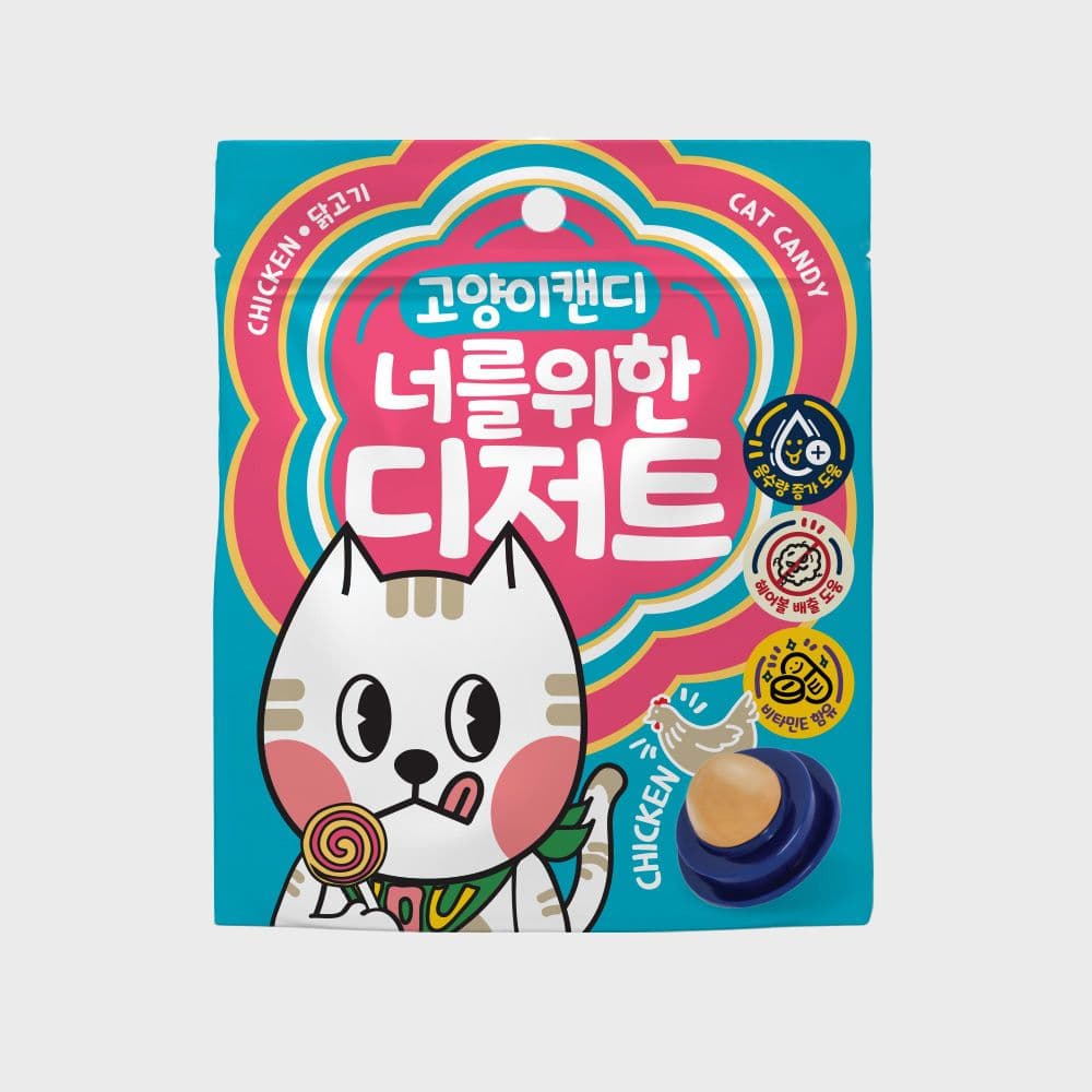 너를위한디저트 캣 캔디 닭고기맛 3.5g