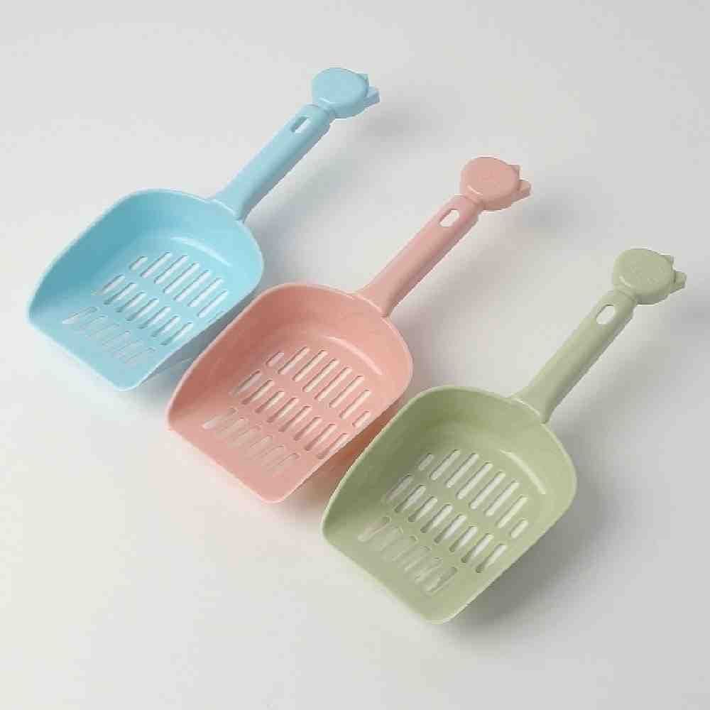 탑몰 고양이 모래삽 28X12CM 고양이똥삽 반려묘화장실 캣화장실