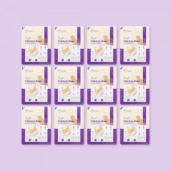 레이앤이본고양이생식사료자연식신선한뼈있는닭고기100G12P