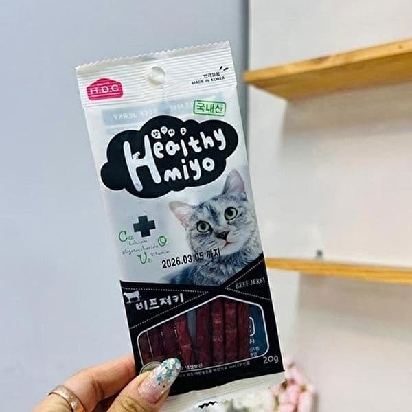 [셀러허브 생활리빙]헬씨미오 비프져키 20g