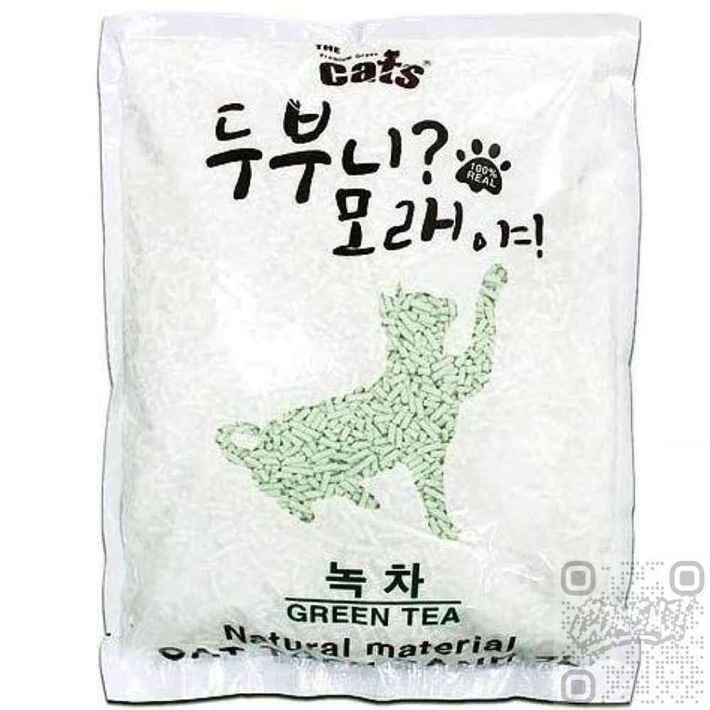 쇼핑탐색단 고양이 모래 녹차향 7L 약2.78KG 고양이청소 고양이화장실 고양이모래