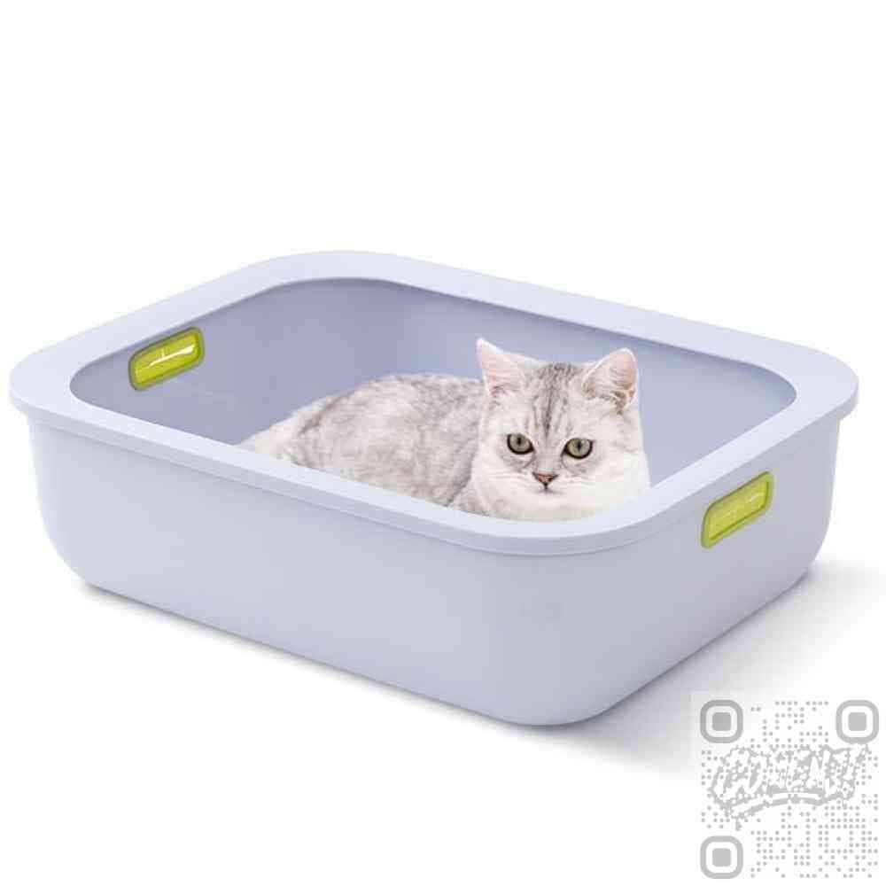 제이엔쓰리 고양이 화장실 퍼플 그레이 캣화장실 냥이화장실 고양이오픈형화장실
