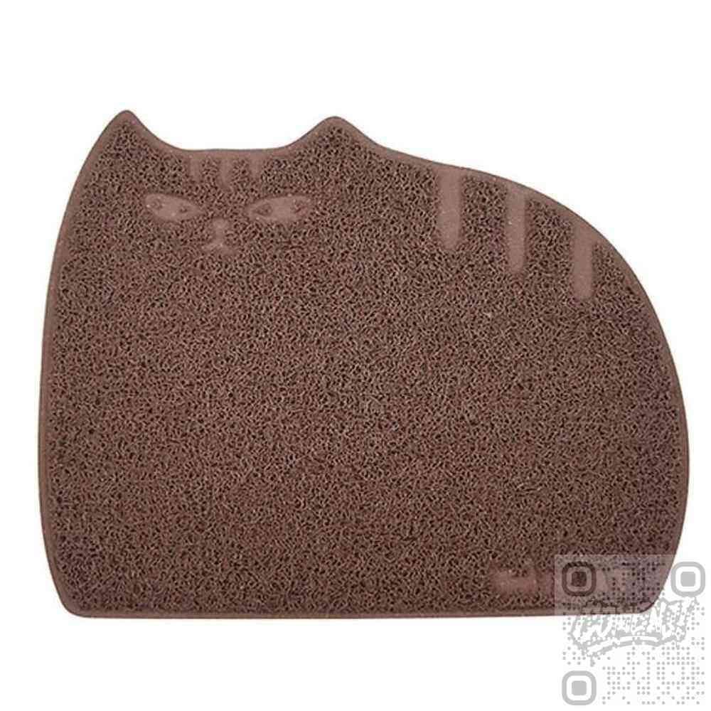 제이엔쓰리 모래매트 브라운 고양이매트 고양이화장실발판 고양이바닥매트