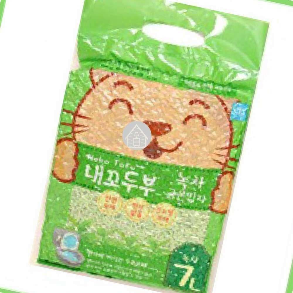 내꼬두부 녹차향 두부모래 7L 고양이화장실 고양이청소 캣모래