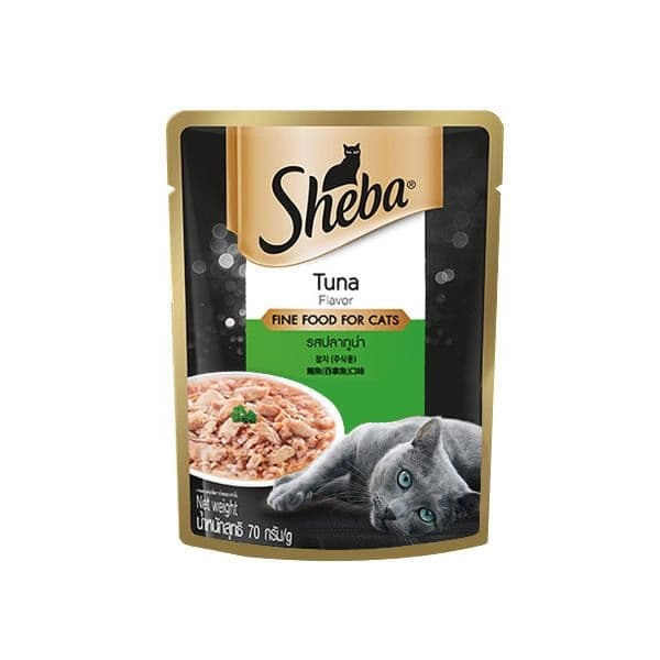 쉬바 고양이 습식 파우치 참치 70g