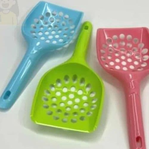 [솔선마켓] 고양이 모래삽 일반형 고양이청소용품 고양이모래삽 고양이용품
