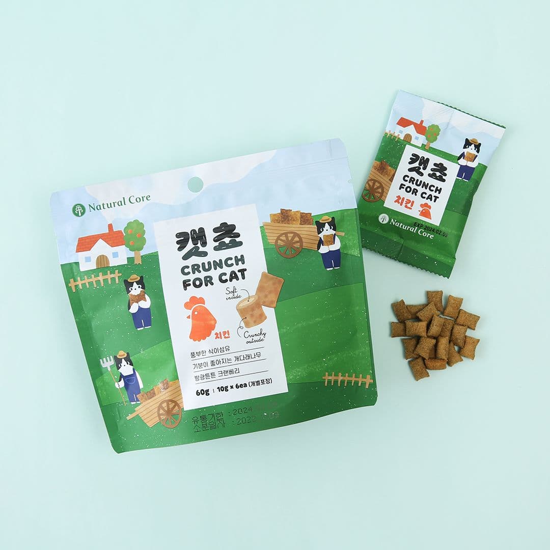 네츄럴코어 캣쵸 치킨 60g