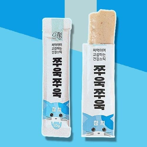 쭈욱쭈욱 참치 10g 짜먹는 고양이간식 고양이츄르