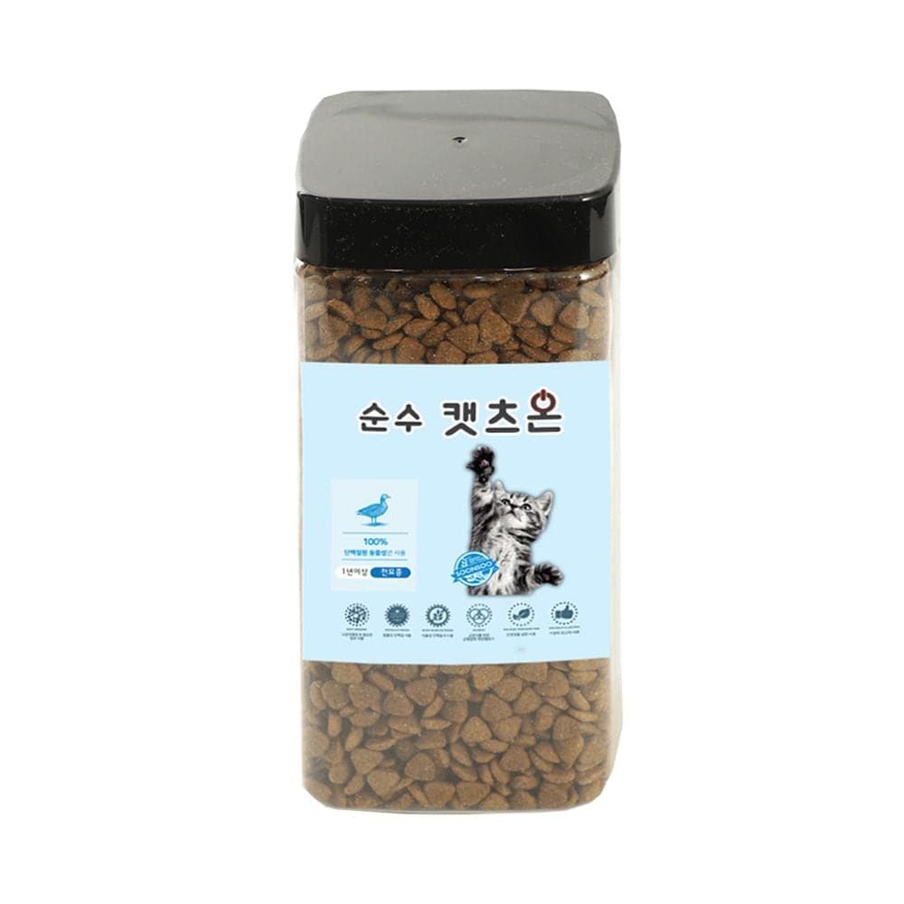 펠리코 고양이 사료 샘플 캣츠온 500g