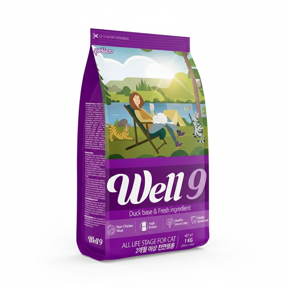 펠리코 웰나인 올라이프 캣 1kg (소분포장)
