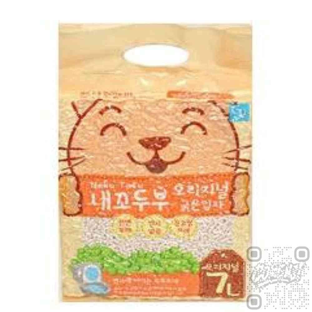제이엔쓰리 두부 모래 오리지널 7L 고양이모래 고양이화장실모래 먼지없는두부모래