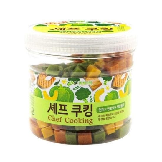 고양이사료 인네이처 셰프쿠킹 연어+단호박+브로콜리 400g