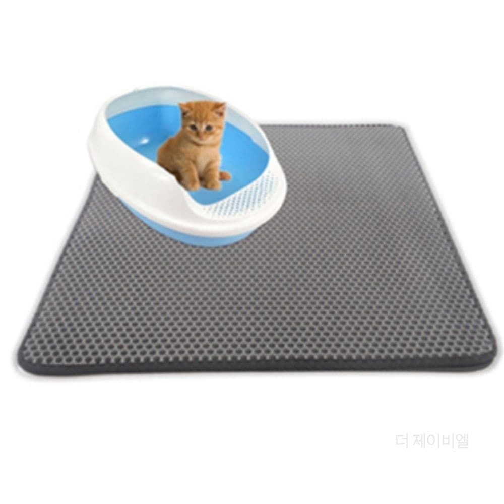 고양이 모래매트 발판 배변