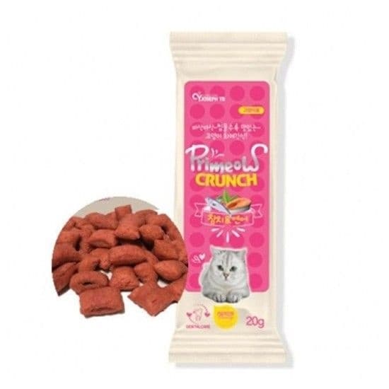 고양이 맛있는 참치 연어 크런치 20g 1P 스낵 간식 고양이스낵 고양이크런치간식