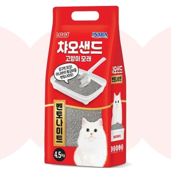 [JED] 탈취 벤토나이트 고양이 샌드 화장실 모래 1P 4.5kg