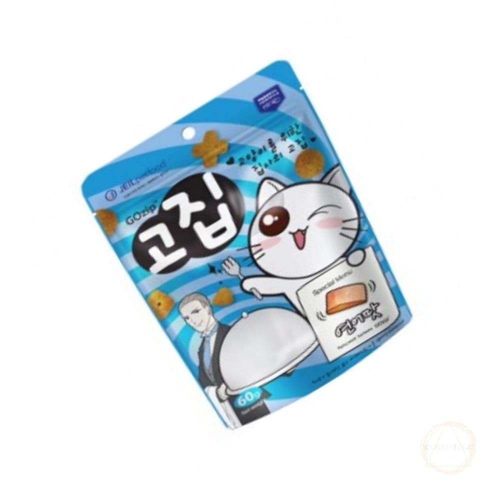 무지스토어 고집 60G 연어맛 고양이연어간식 고양이크런치 고양이훈련간식