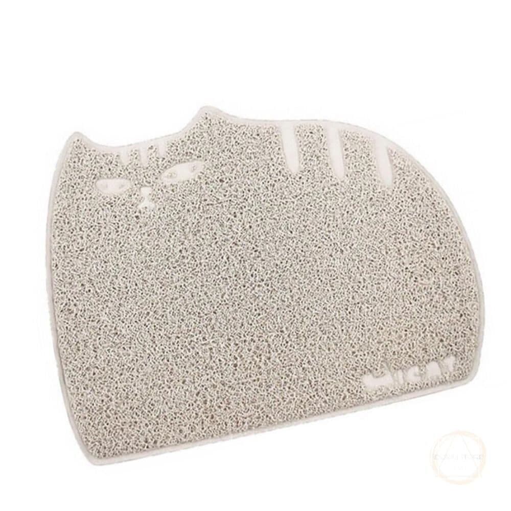 무지스토어 뚱냥이 모래매트 라이트 그레이 펫라이프매트 펫라이프하프문모래매트 모래매트고양이