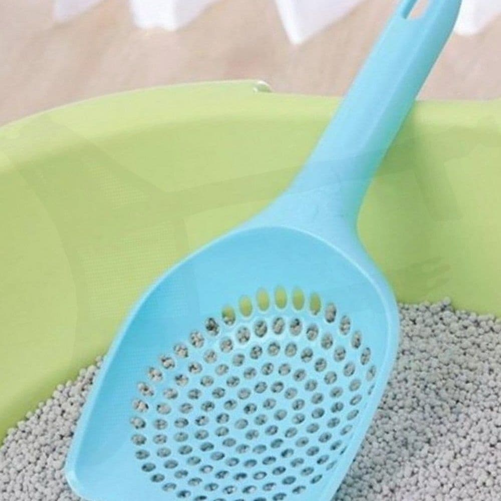 지저분한 모래 청소 고양이 모래삽 배변 청소 스쿱 굵은 입자