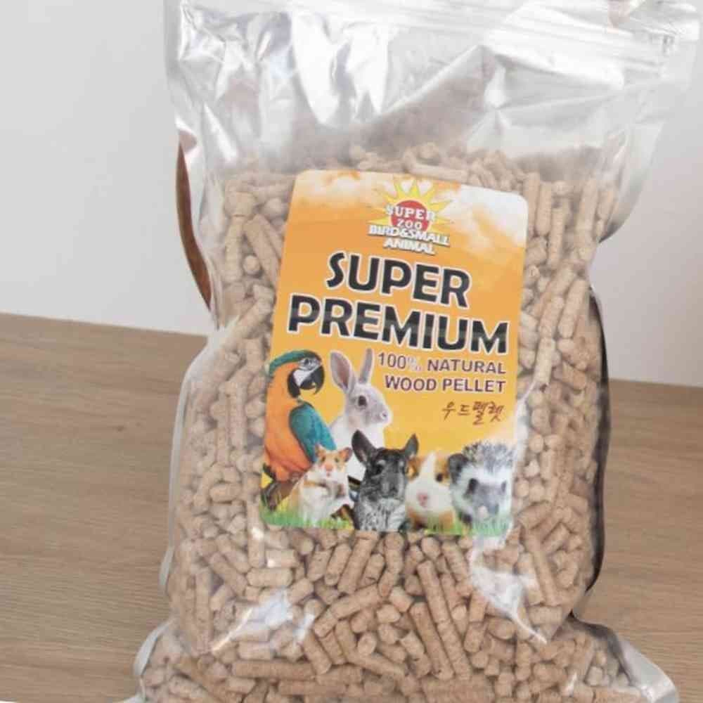 삼헌 우드펠렛 1.8KG 고양이펠렛 목재펠렛 기니피그펠렛