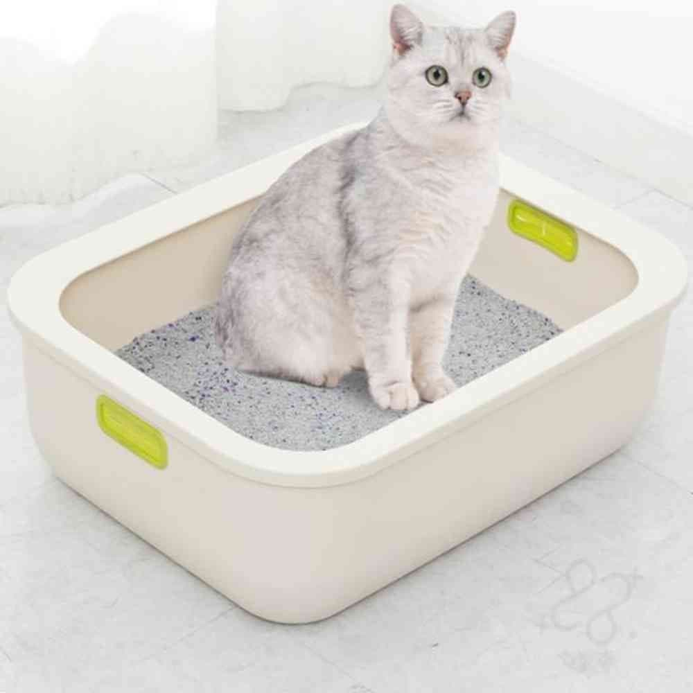 삼헌 몽드 고양이 화장실 아이보리 NH3217 고양이배변통 고양이실내화장실 고양이배변기