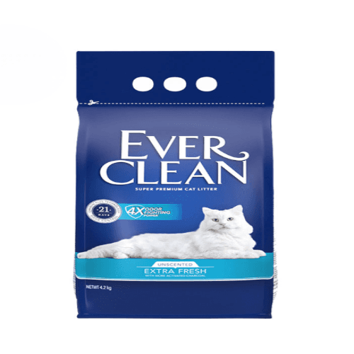 에버크린 EF 무향 고양이모래 벤토나이트모래 엑스트라 프레쉬 무향 5L 4.2kg 1개