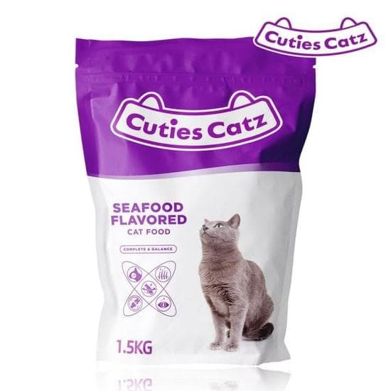 고양이 균형있는 건강 고양이사료 씨푸드 1.5kg
