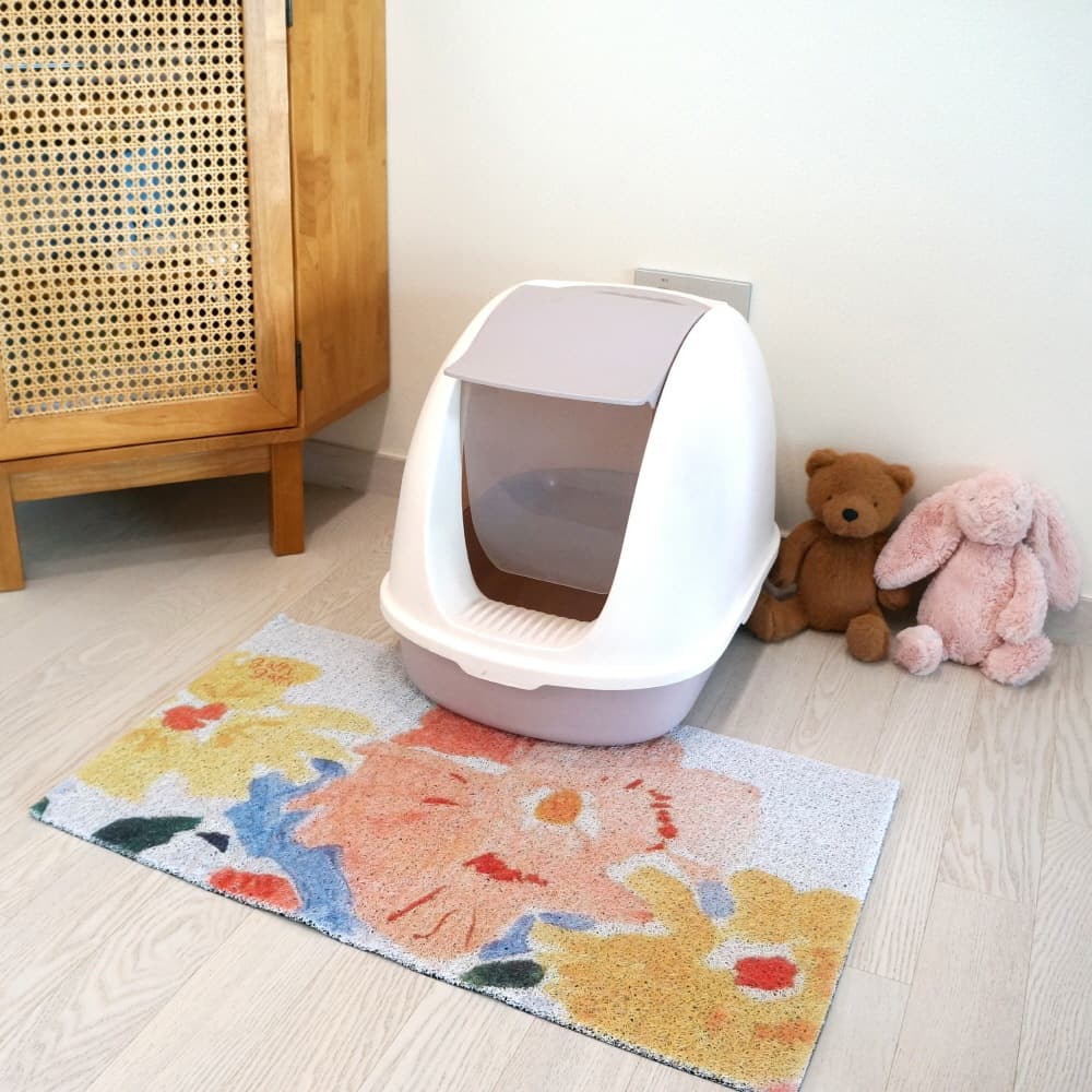 가티가티 고양이 사막화방지매트 고양이모래매트 고양이화장실매트 나르시스