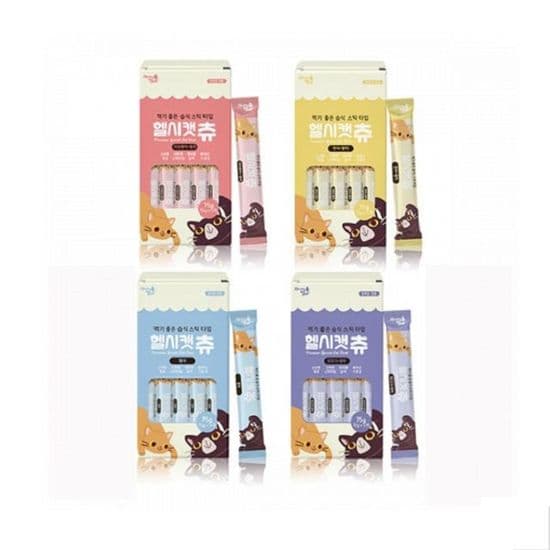 고양이 츄르 5p 15gx5개 추르 짜먹는 수분 건강 간식