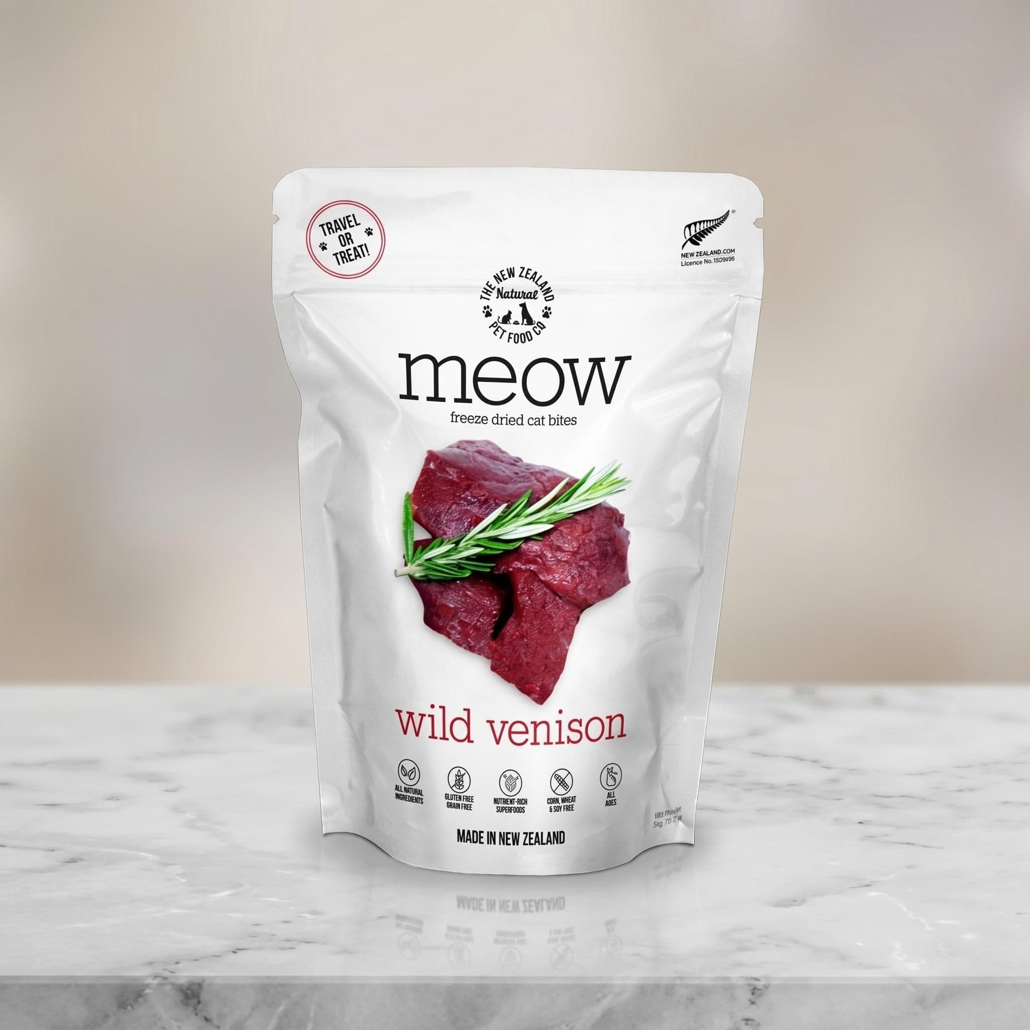 먀오 야생사슴 50g 동결건조 전연령 고양이 사료