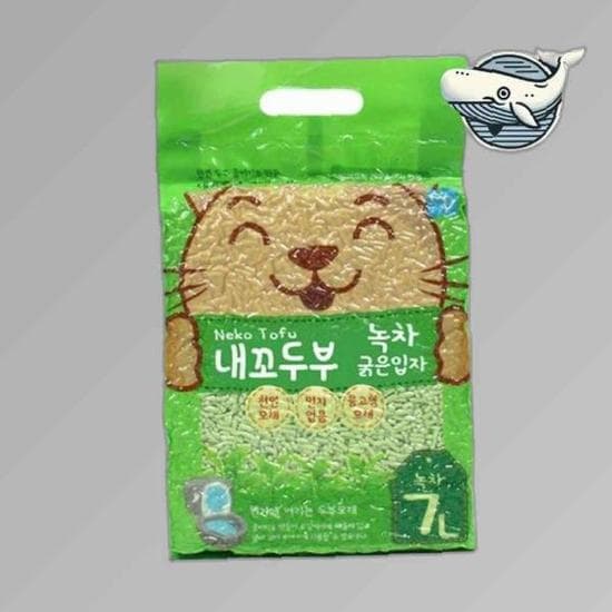 고양이모래 두부 입자 7L 녹차 향 제거 냄새
