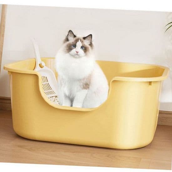 고양이 화장실 고양이 모래통 오픈형 반려동물 모래 배변