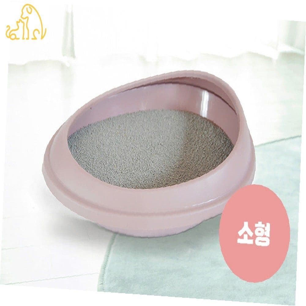 QUICK 고양이 화장실 소형 애완묘화장실 고양이변기통 고양이배변통