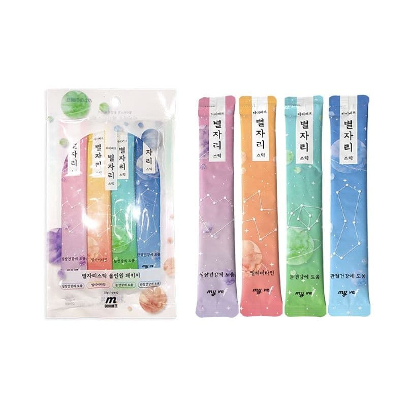 페슬러 마이베프 별자리스틱 올인원패키지 15g 4P