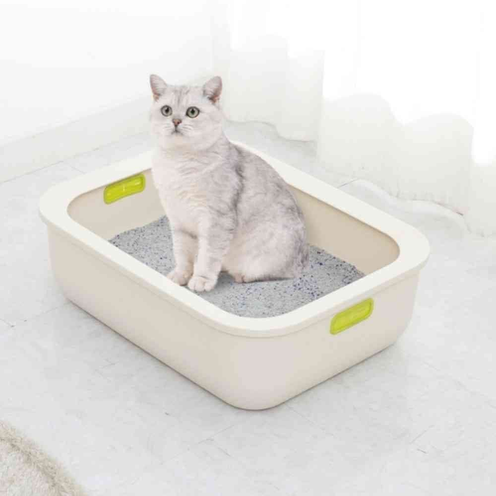 내집방 고양이 화장실 아이보리 냥이화장실 고양이배변기