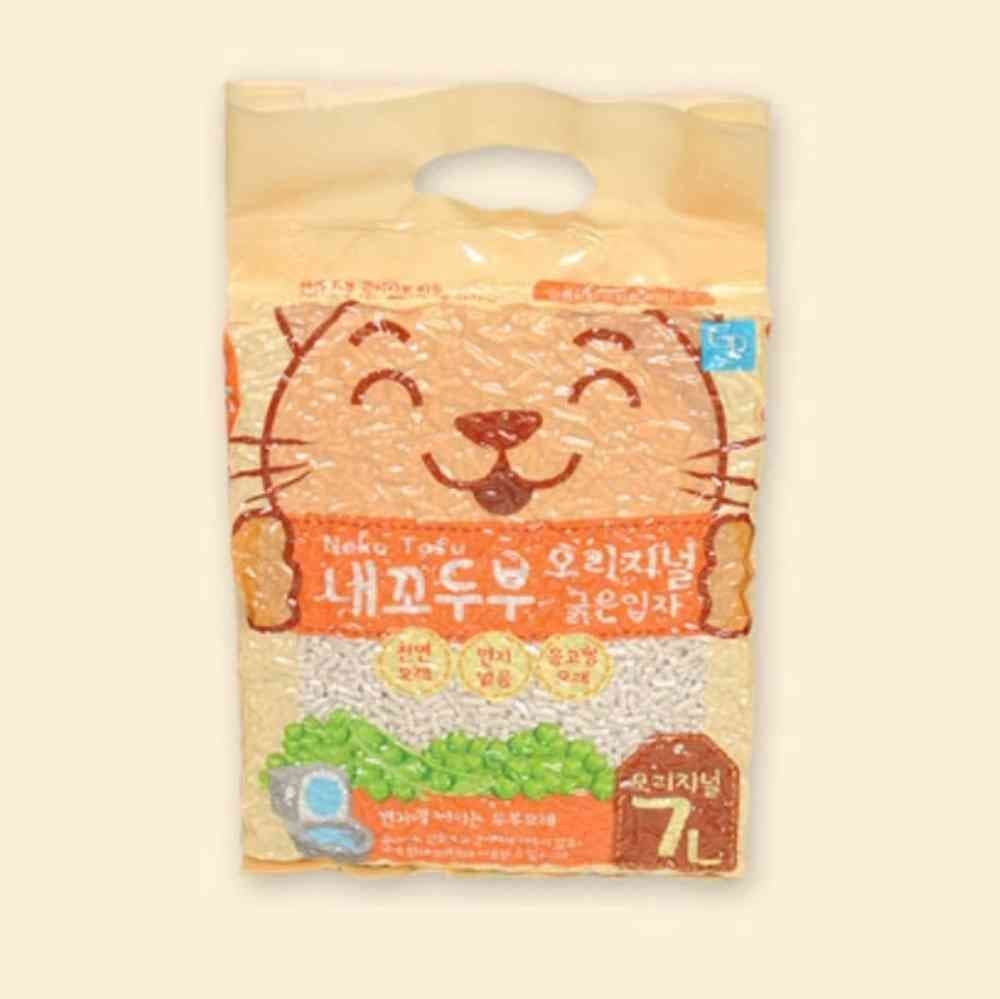 내집방 고양이 모래 오리지널 7L 먼지없는두부모래 고양이모래두부