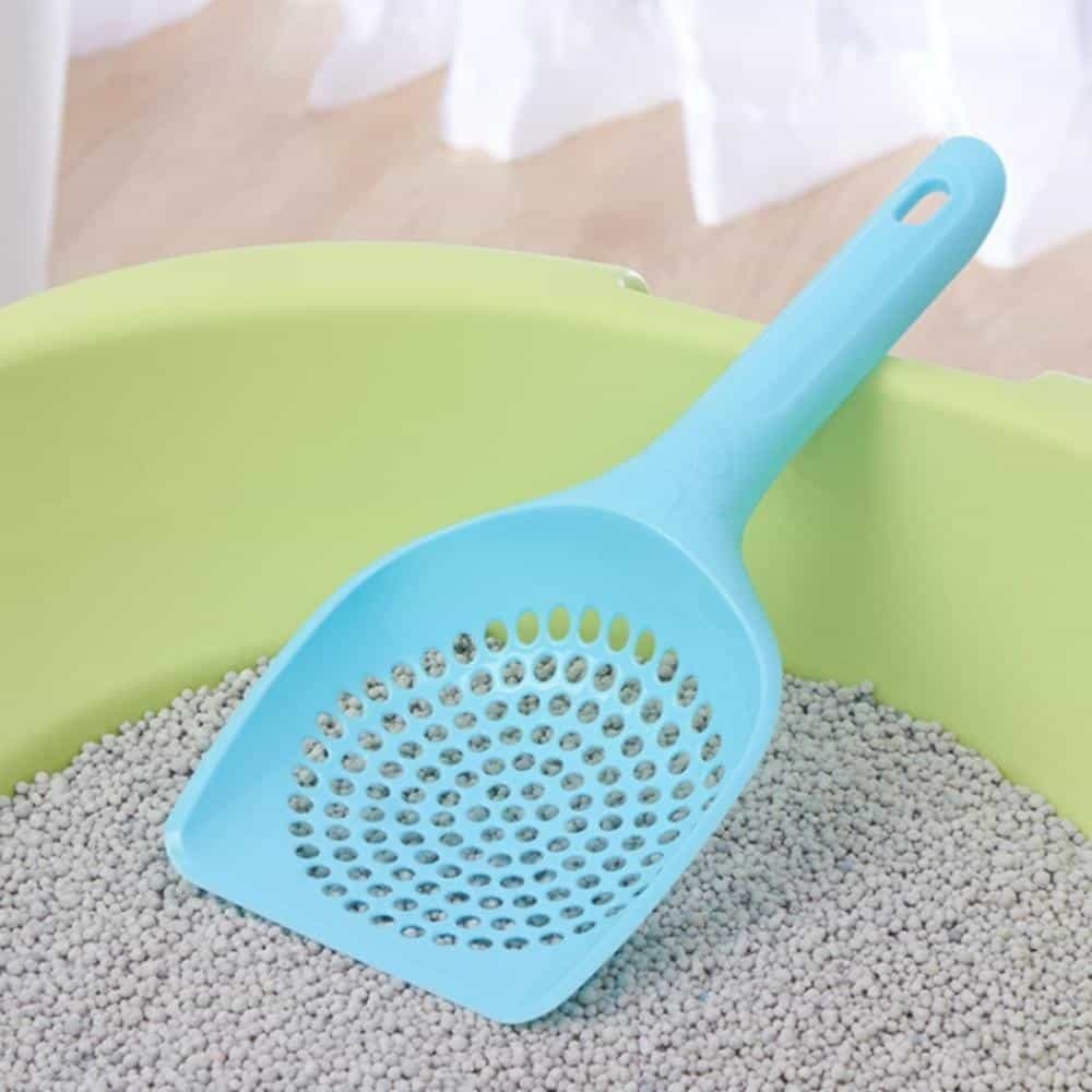 고양이 모래삽 먼지적은고양이모래 가는모래