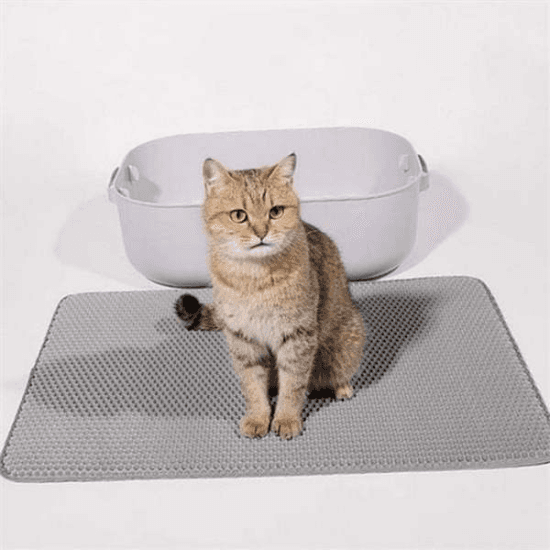 고양이 모래 매트 고양이 화장실 매트 포켓형 벌집형 배변 방지