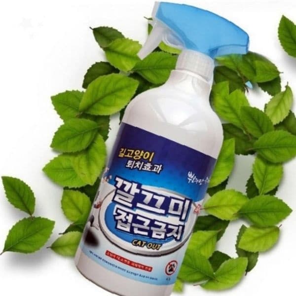 방지 성분 천연 세척 분무형 실내외 퇴치 500ml 겸용 고양이 스프레이 접근