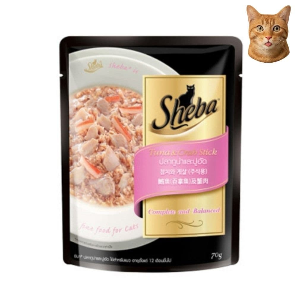 고양이 파우치 참치 게맛살 고양이스프 고양이단백질 닭고기간식 노묘용사료