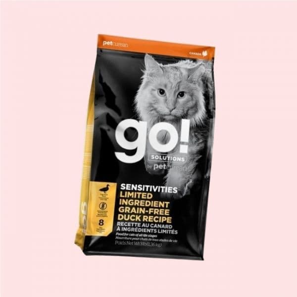 ()고 GO 센스티비티+샤인LID 덕(오리) 캣 1.36kg+사료샘플 400g 4738007