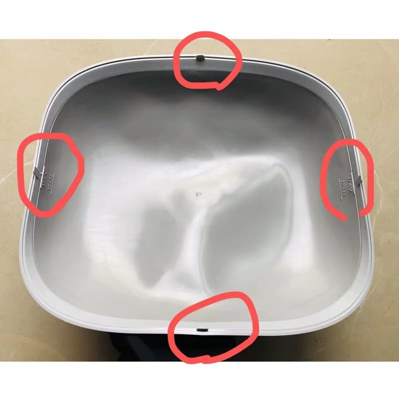 톤피 자동 세척 고양이 화장실 실리콘 패드 쓰레기 봉투 배변 봉투 고양이 화장실 용품