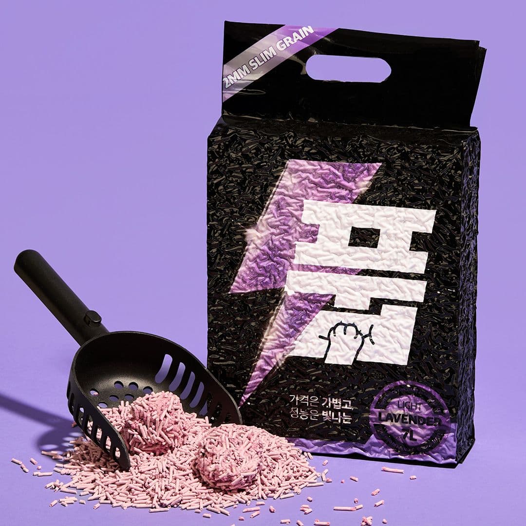 [리뉴얼] 풉 두부모래 라벤더 2mm (light tofu sand) 7L