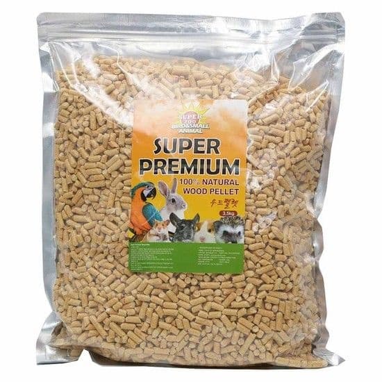 기니피그 프리미엄 소동물 바닥재 베딩 우드펠렛 3.5kg